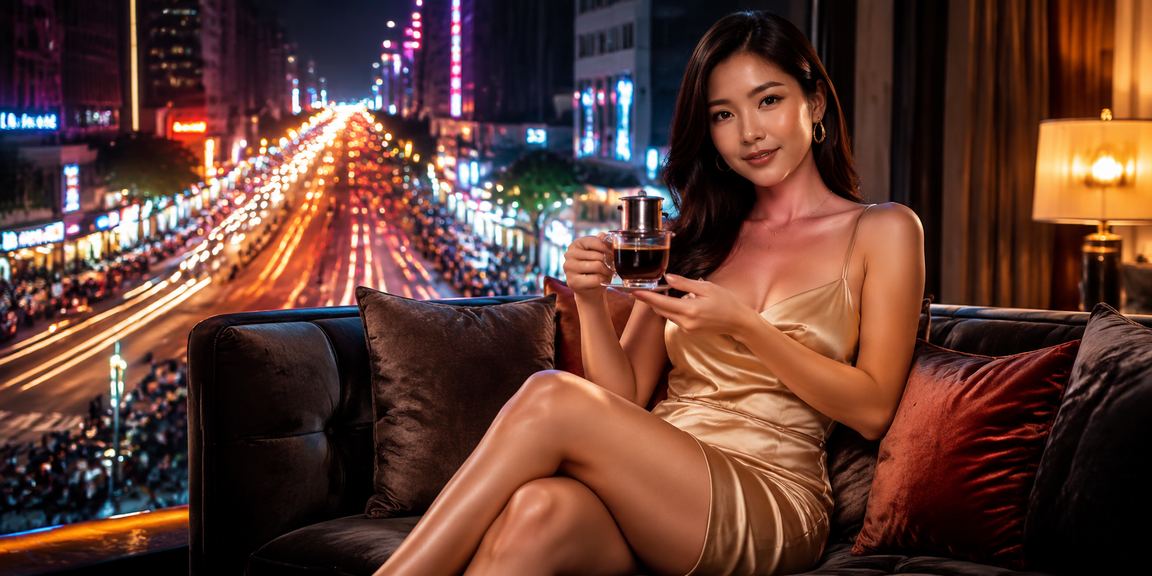 Người dùng tại TP.HCM đăng ký tài khoản kqmt để tham gia xổ số trực tuyến bên ly cà phê Việt Nam